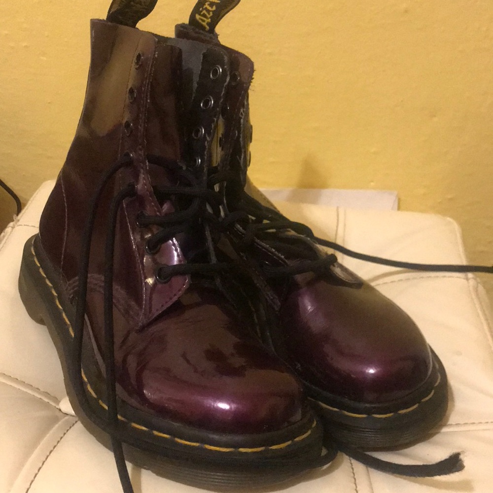 Pascal purple spectra Dr Martens  L US size 5 UK 3